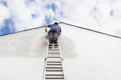Peinture extérieure à Vachères — façades et ravalement